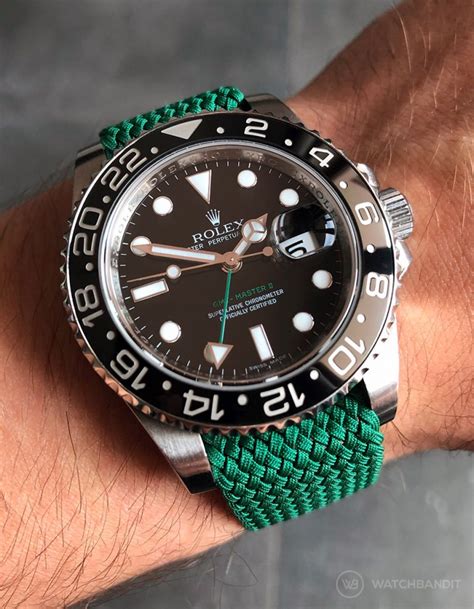 rolex gmt ii leather strap|Rolex master ii strap replacement.